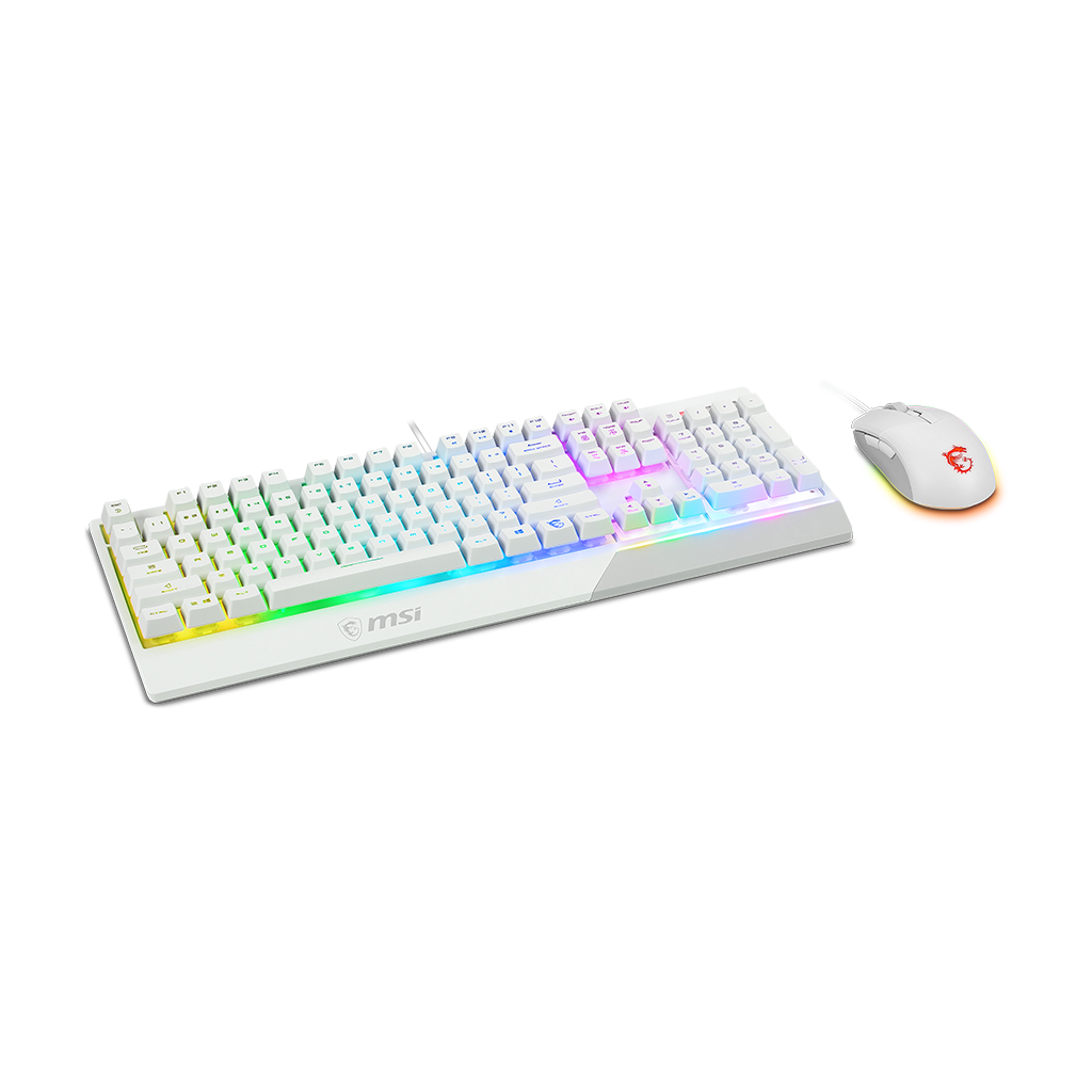 MSI Vigor GK30 White Combo Gaming Keyboard - MSI-US Official Store