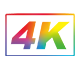 4k Icon.