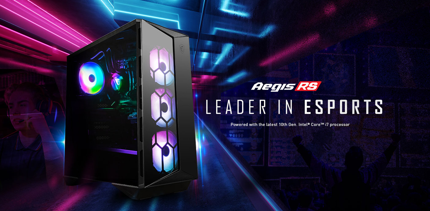 MSI Aegis RS - Leader In Esports.