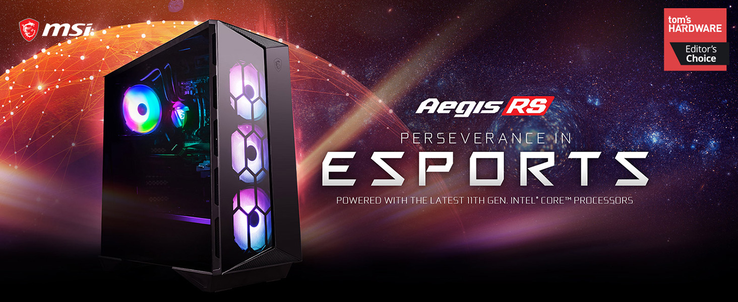 MSI Aegis RS - Perseverance in Esports.