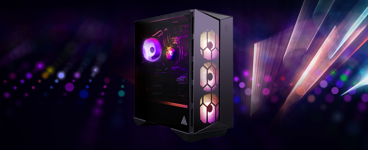 Aegis RS case and components RGB lights.