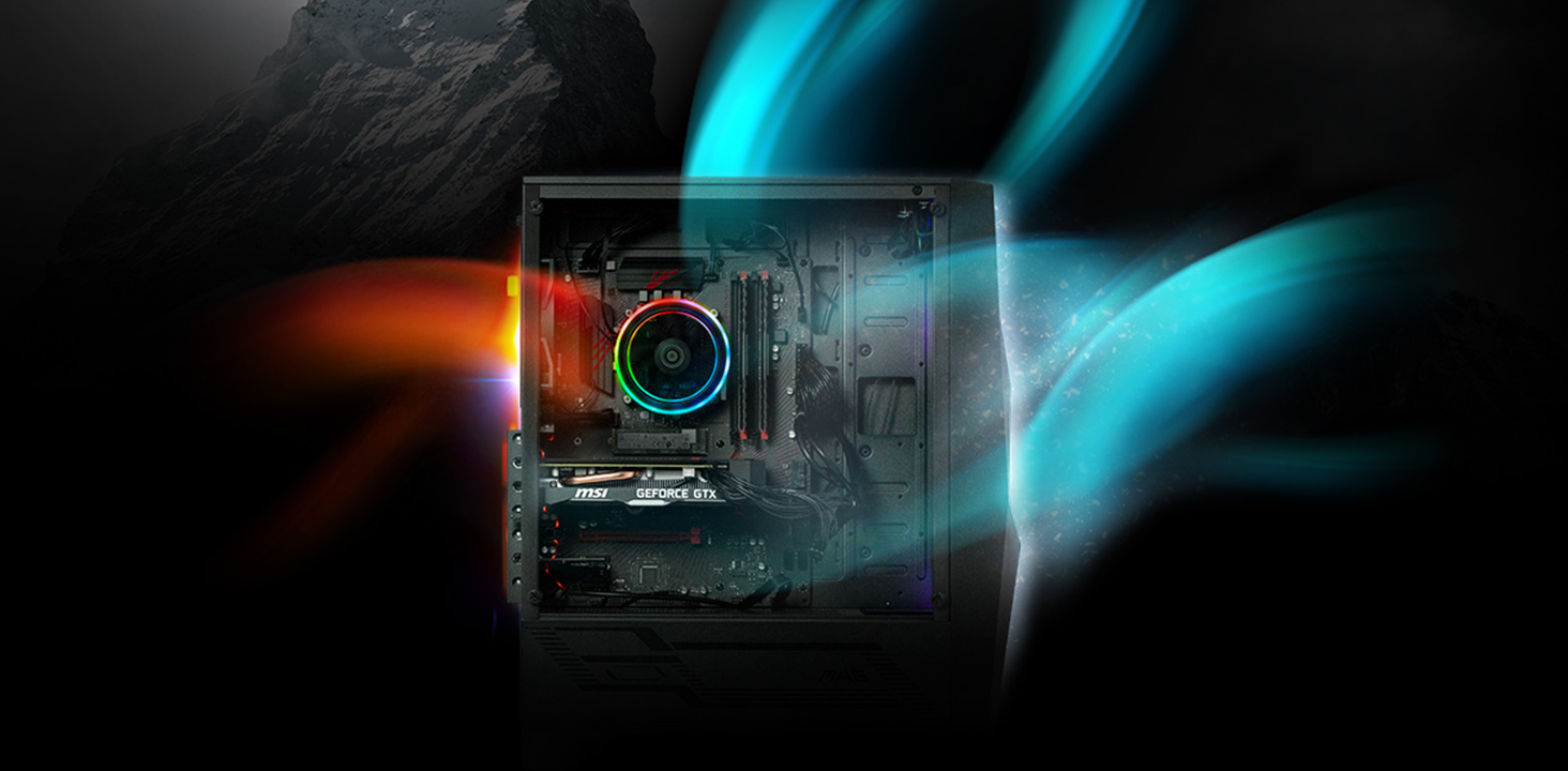 Codex R case cooling.