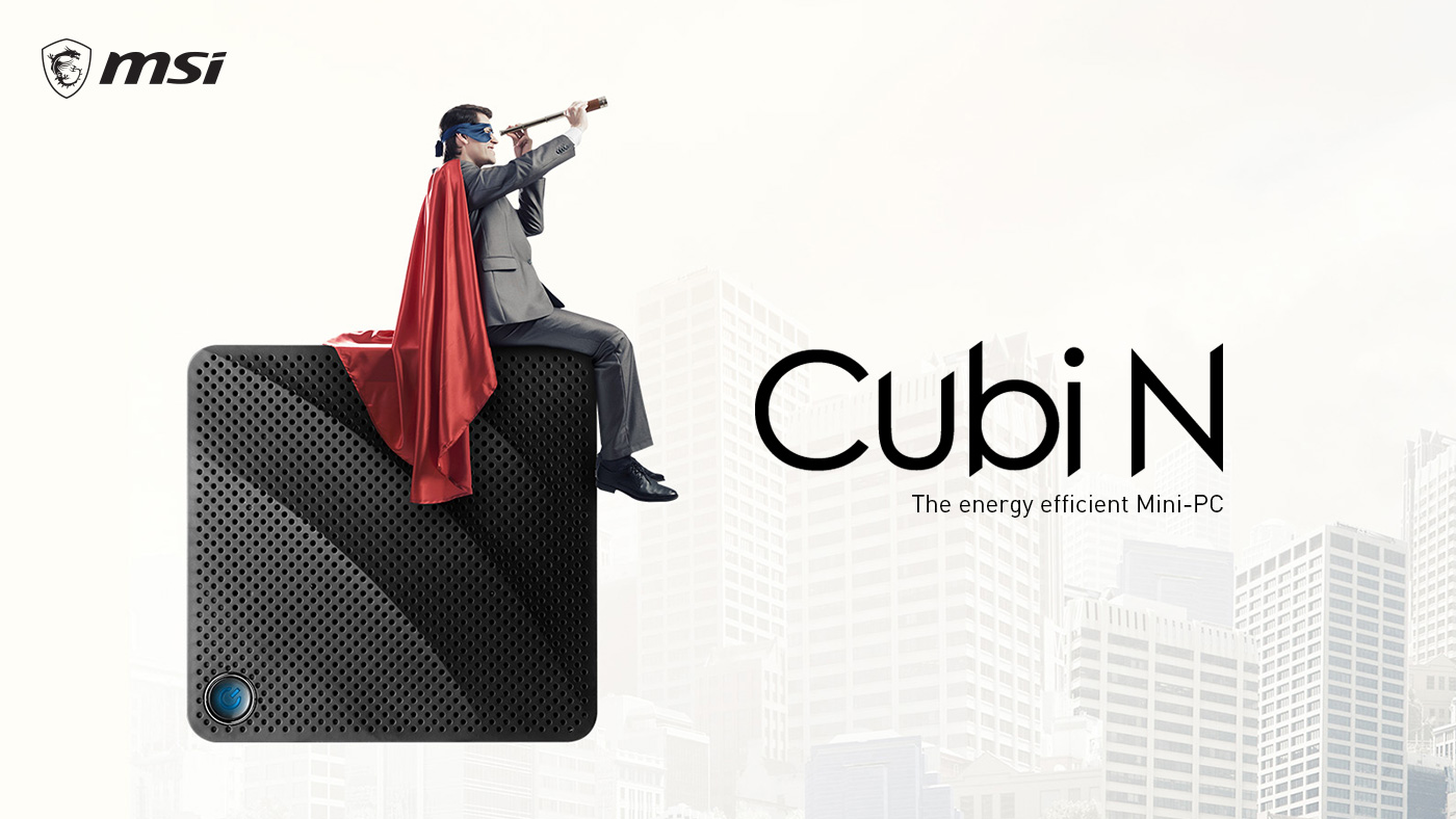 MSI Cubi N - The energy efficient Mini-PC.