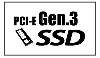 PCI-E GEN 3 SSD Logo.