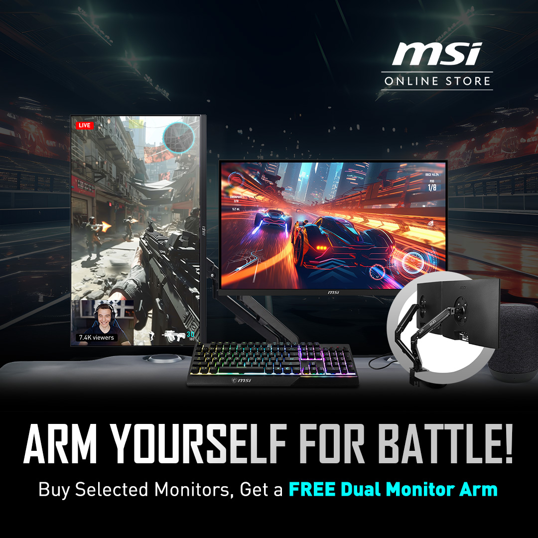 MSI MAG 274QRF QD E2 27" QHD 180Hz Flat Gaming Monitor MSIUS